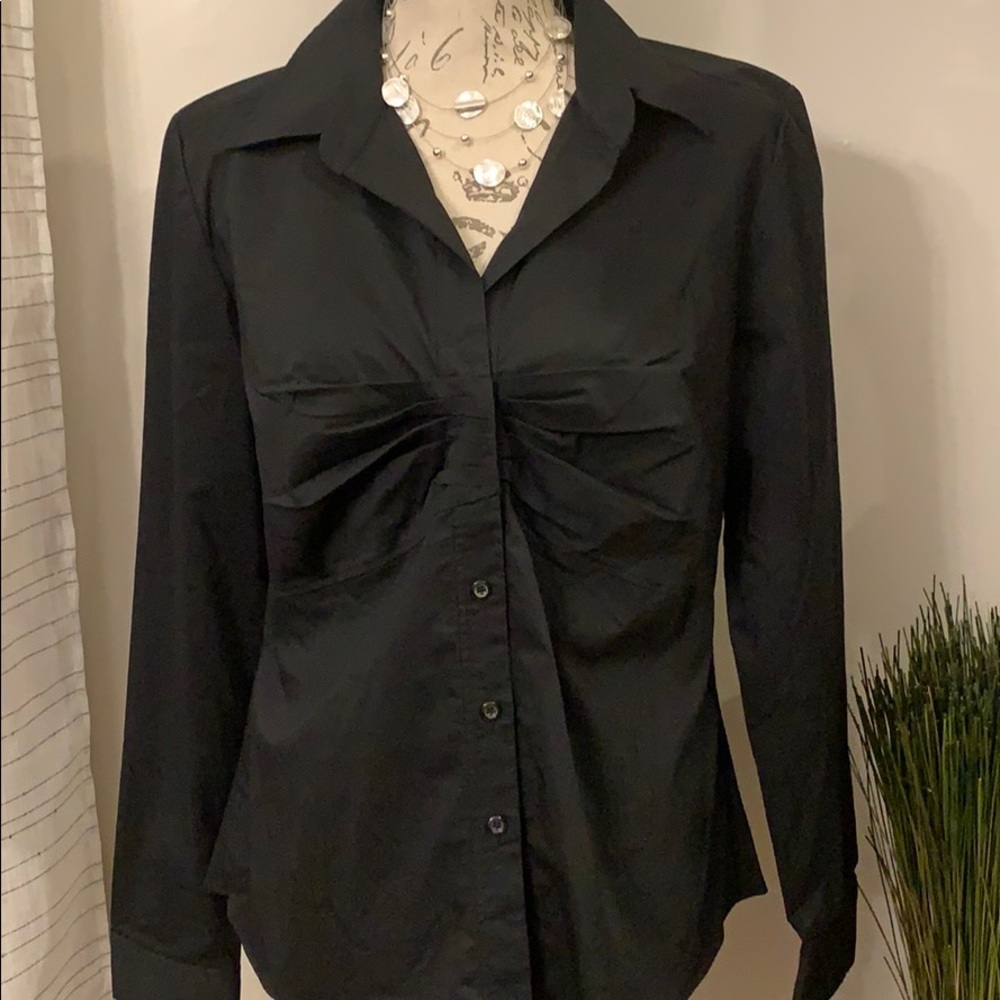 New York & Company Button Down Shirt Size 12